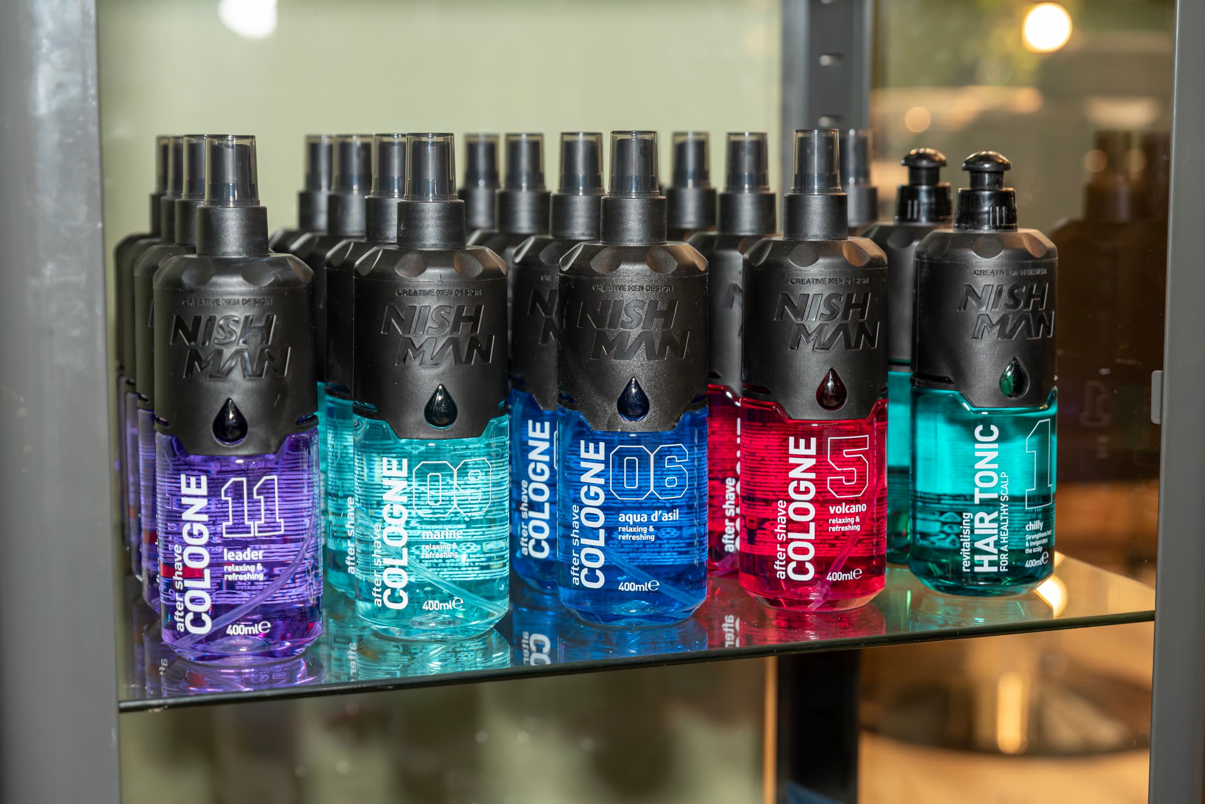 Nish Man колони — професионални продукти за грижа в Alibi Salon